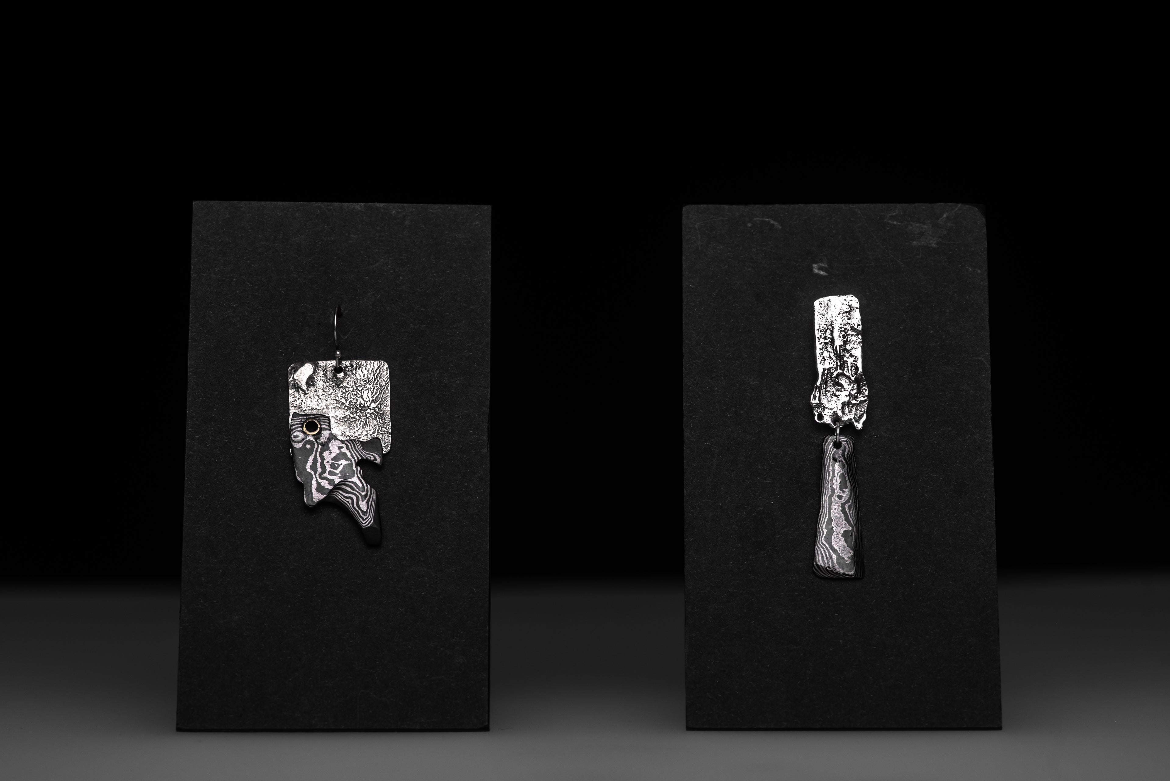 Asymmetrical Archeologist Earrings