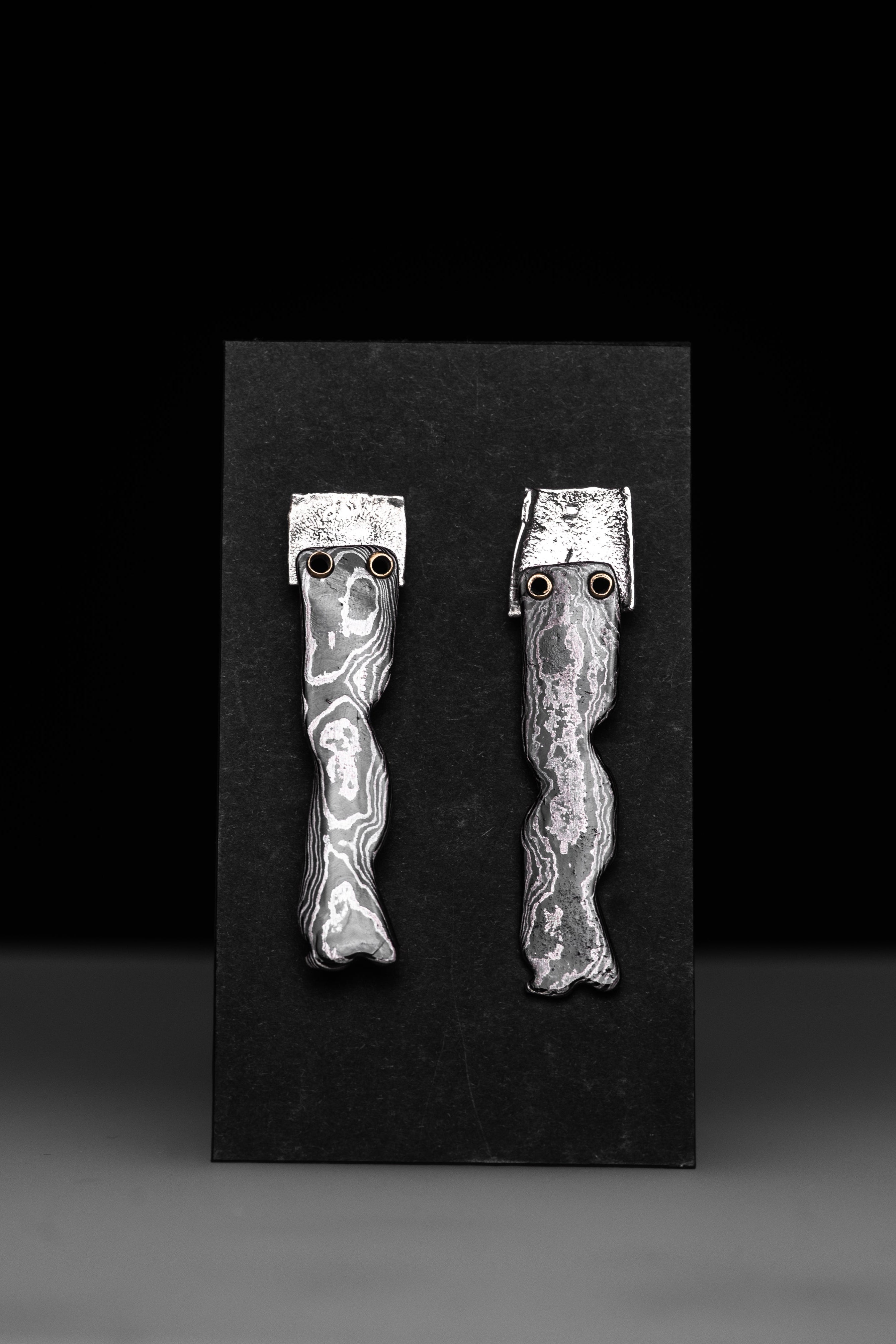 Soko Guru Stud Earrings Long