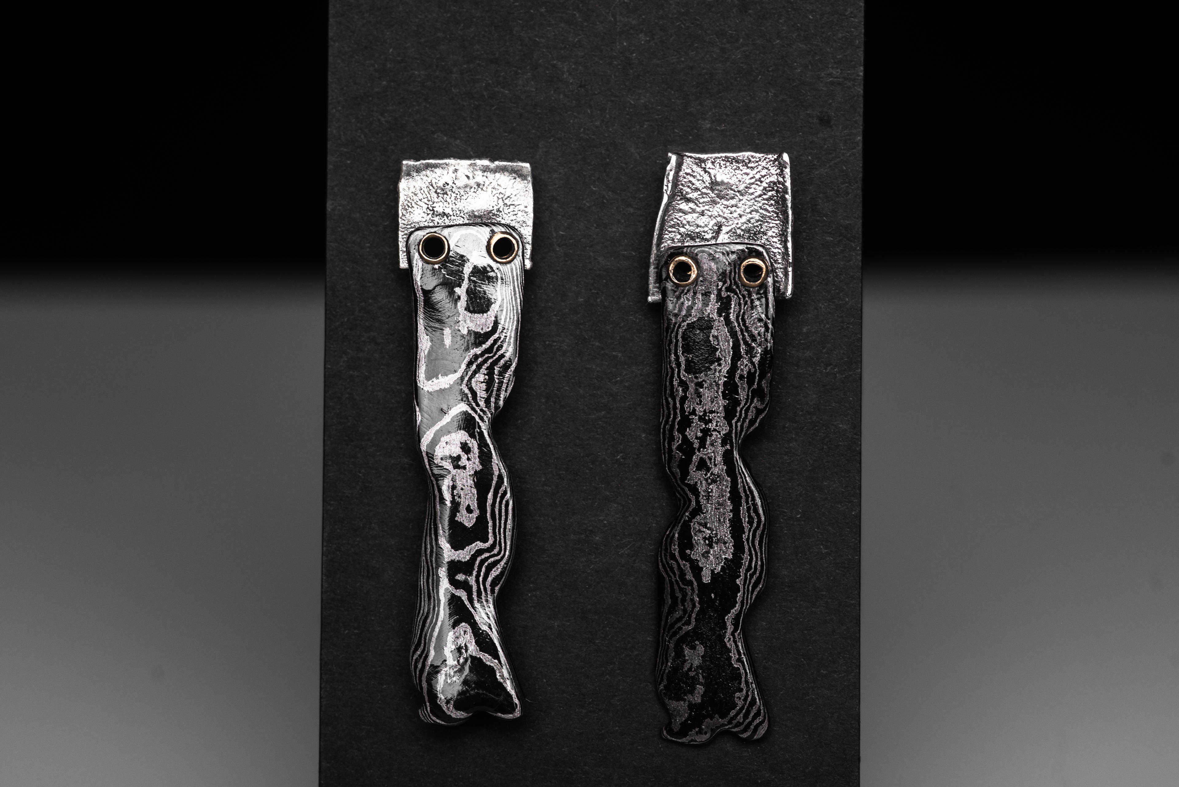 Soko Guru Stud Earrings Long