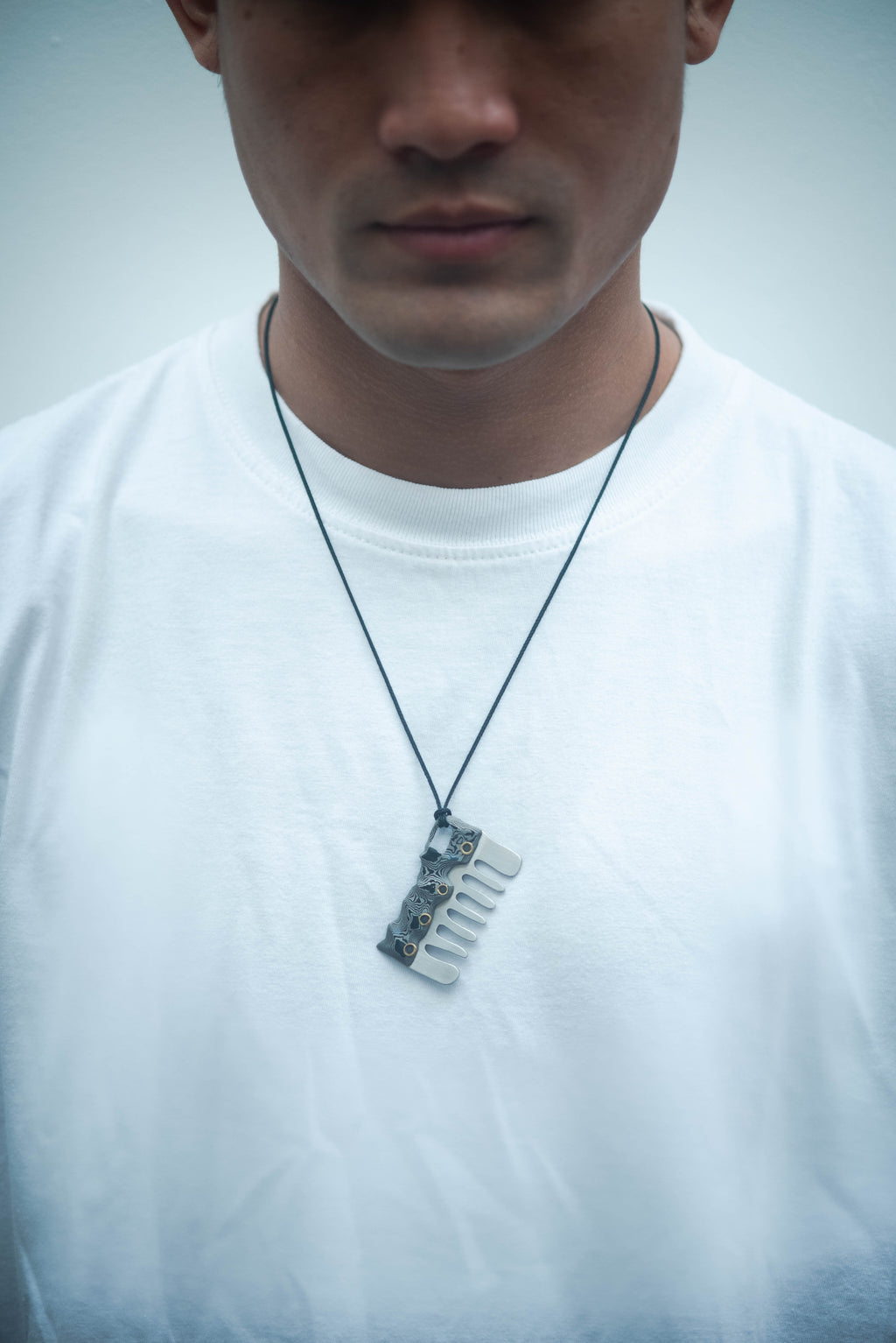 My Black Comb Pamor Necklace