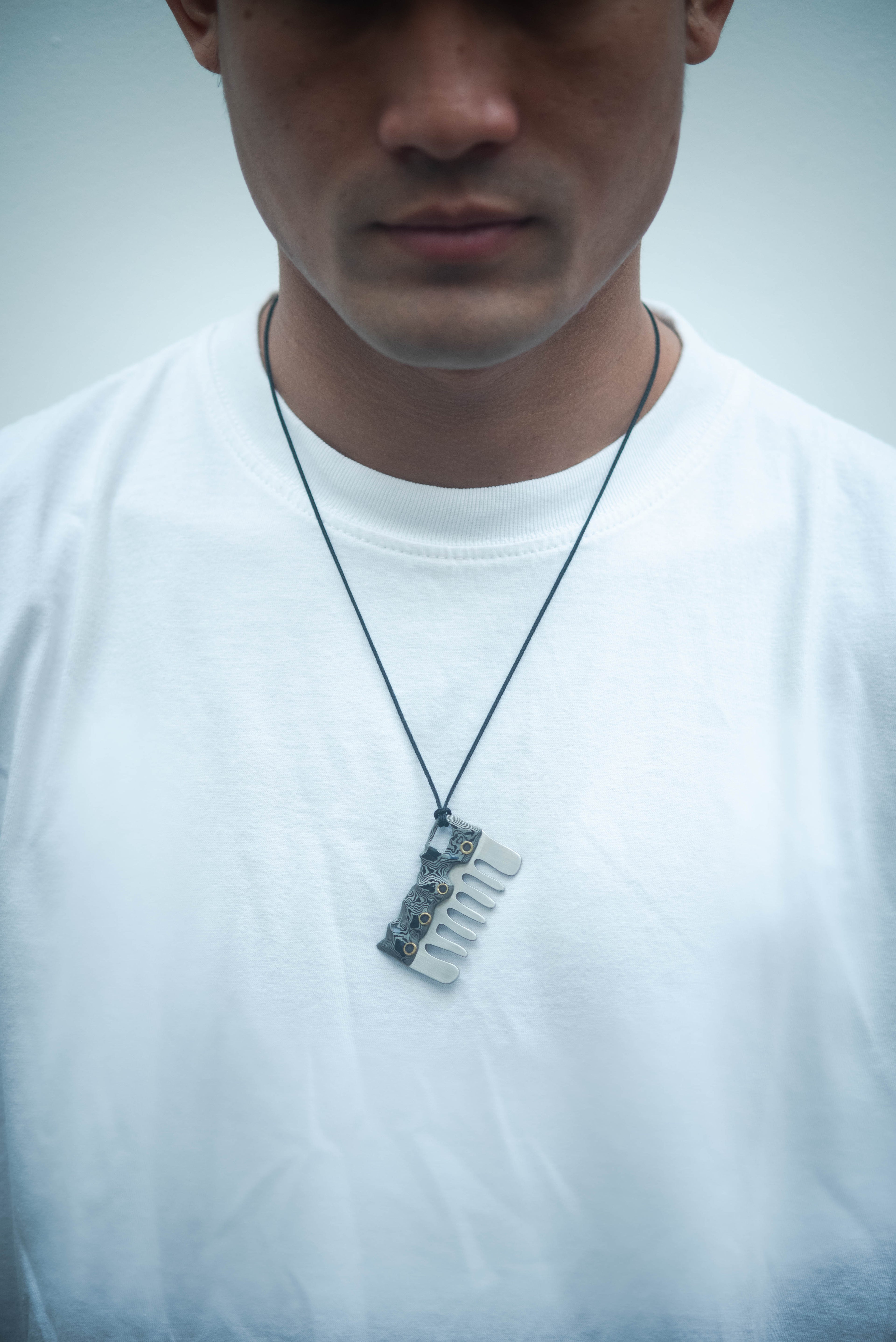 My Black Comb Pamor Necklace