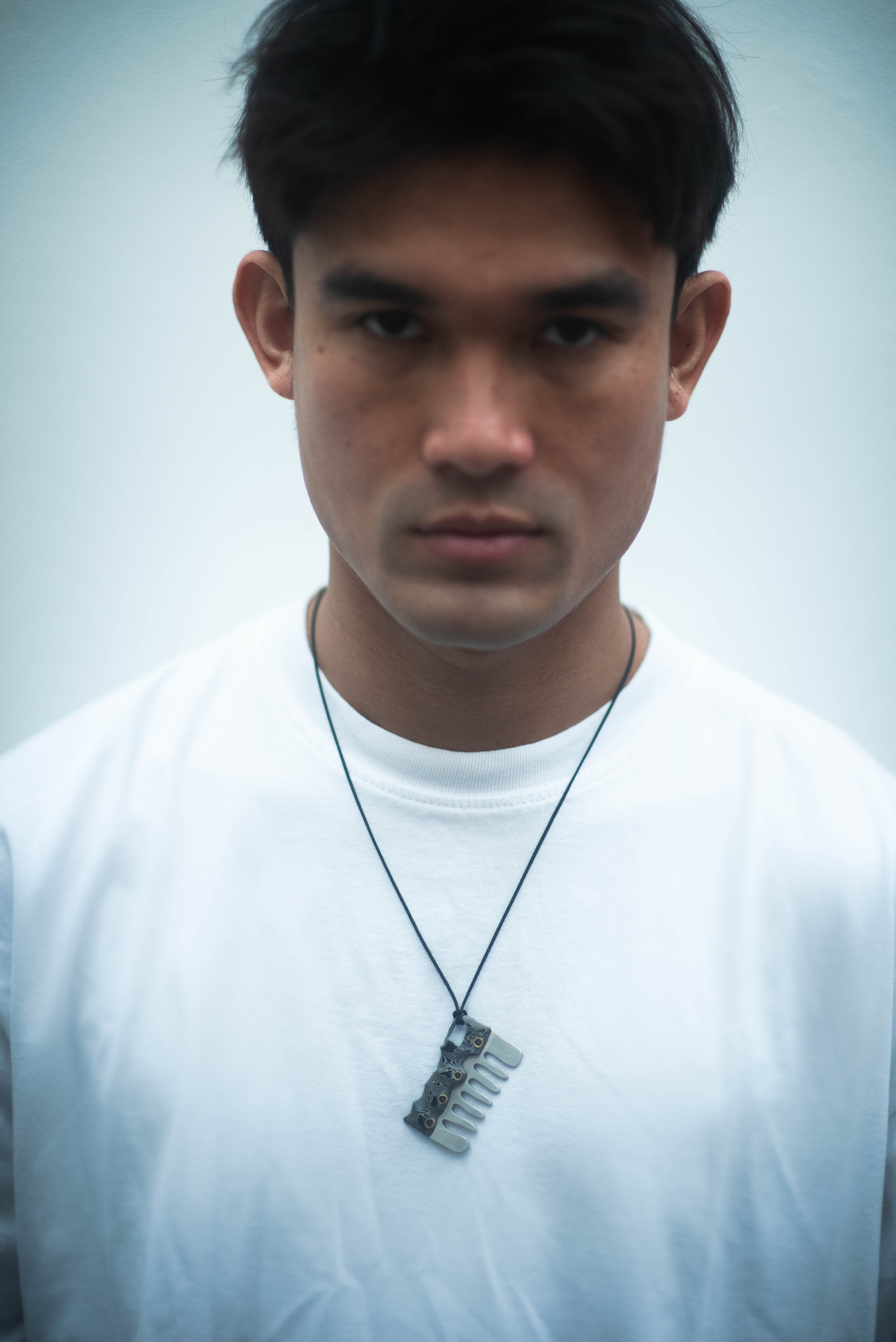 My Black Comb Pamor Necklace