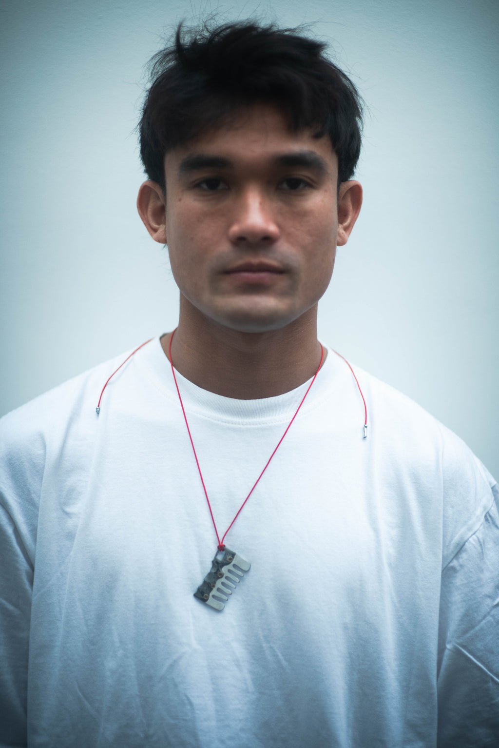 My Red Comb Pamor Necklace