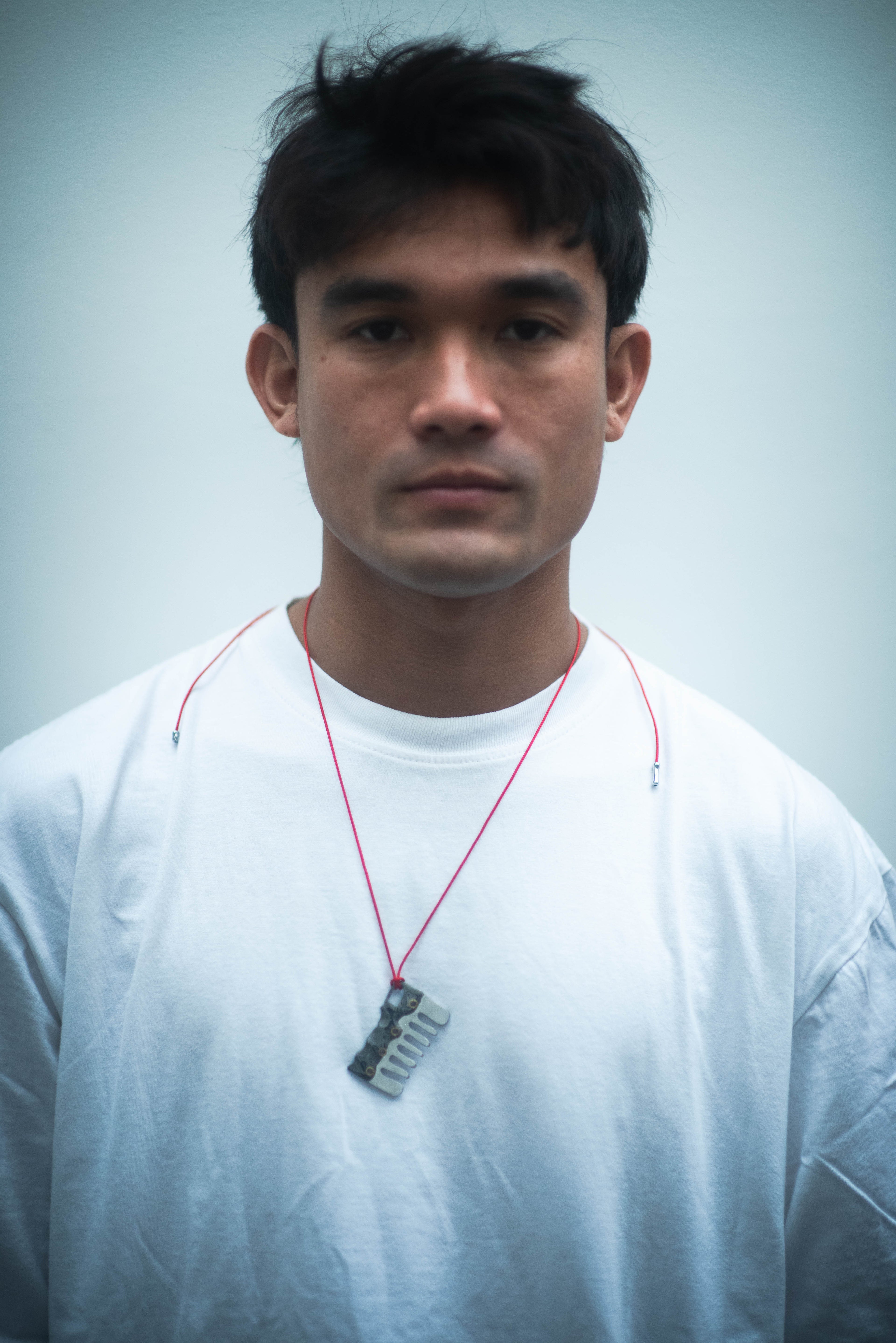 My Red Comb Pamor Necklace