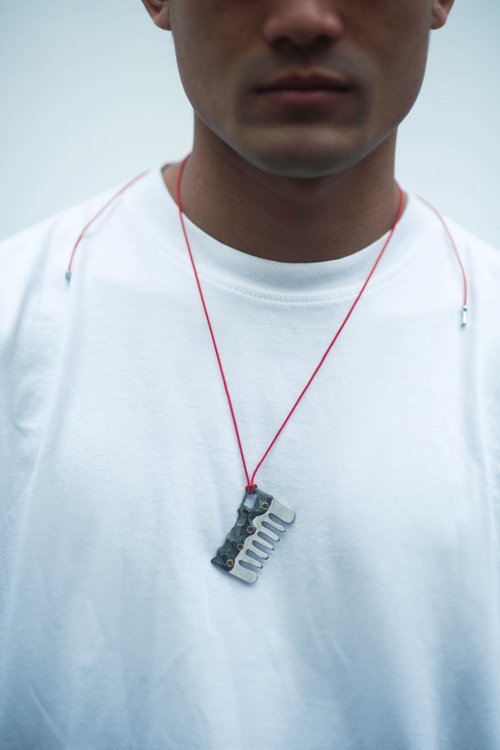 My Red Comb Pamor Necklace