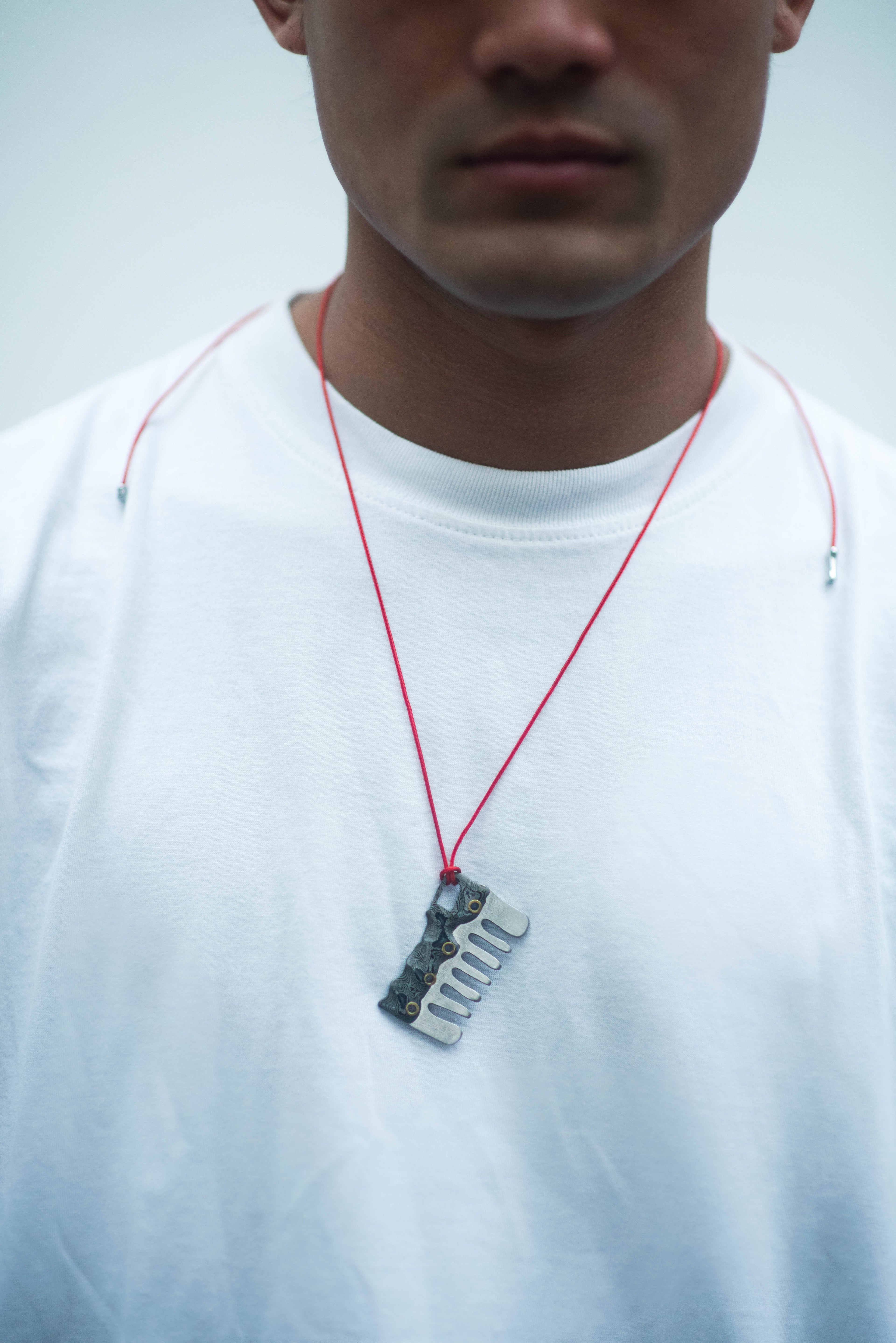 My Red Comb Pamor Necklace