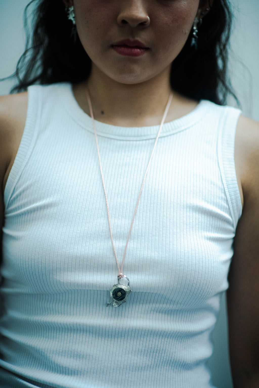 Teapot Pamor Necklace