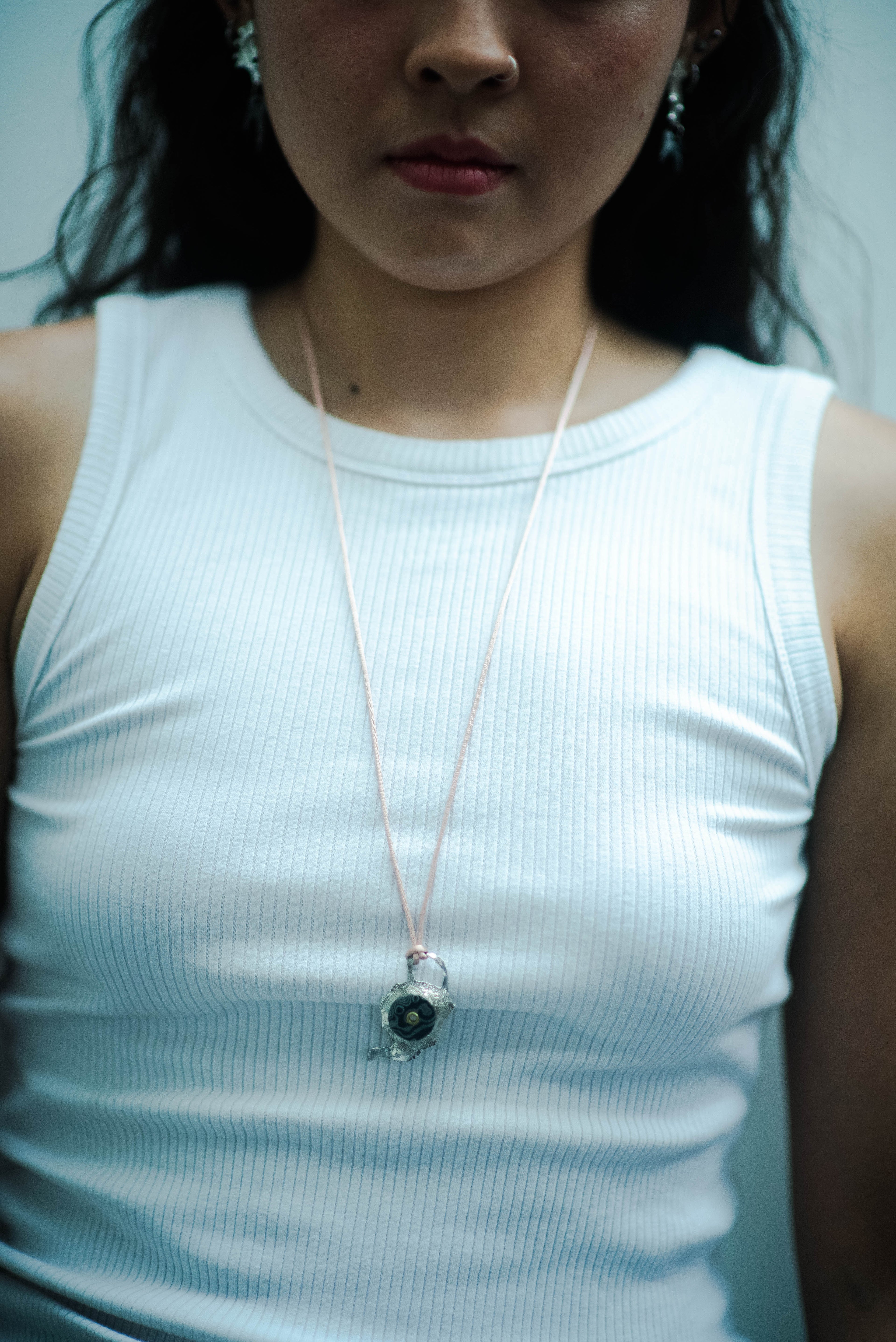 Teapot Pamor Necklace