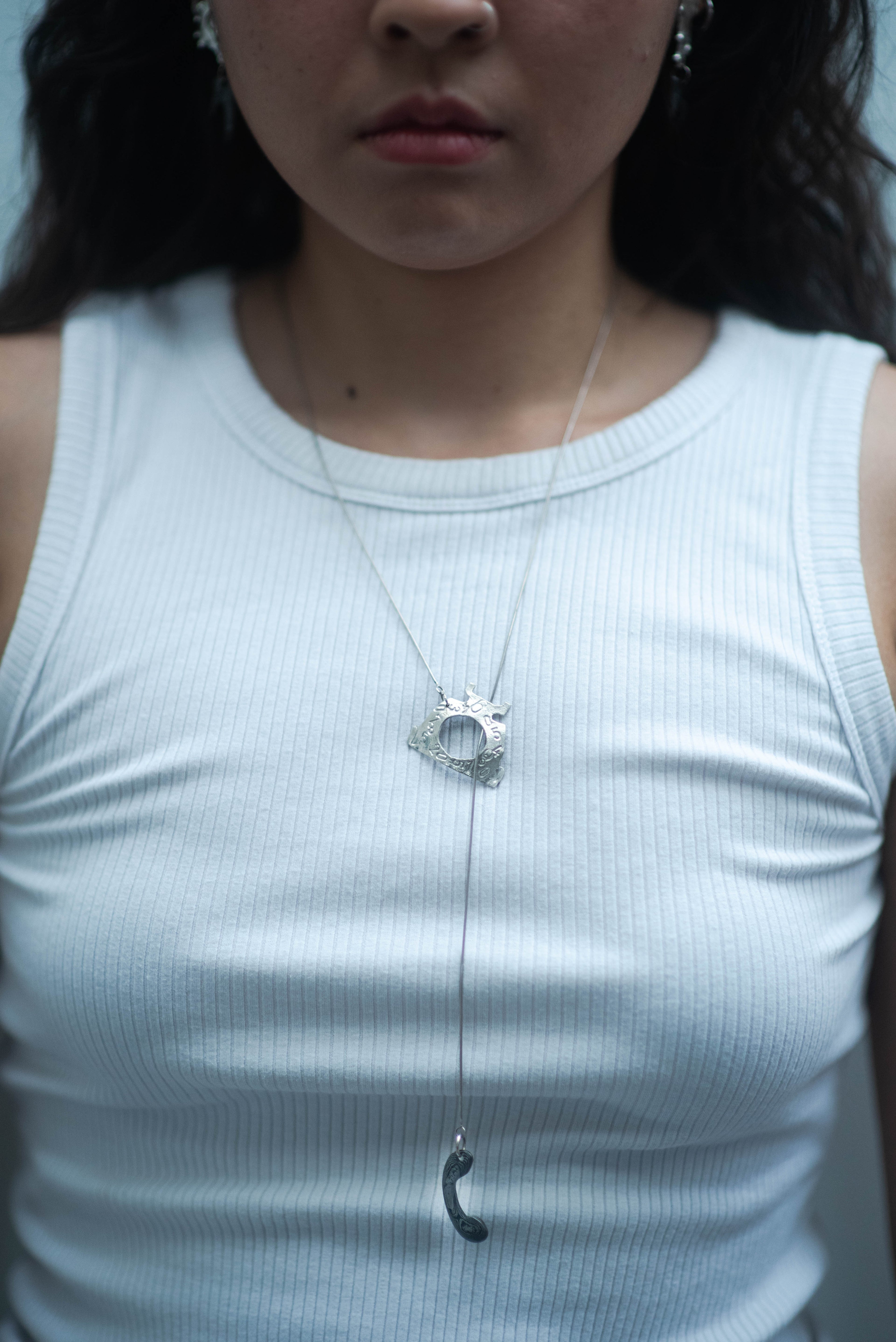 Halo? Pamor Toggle Necklace