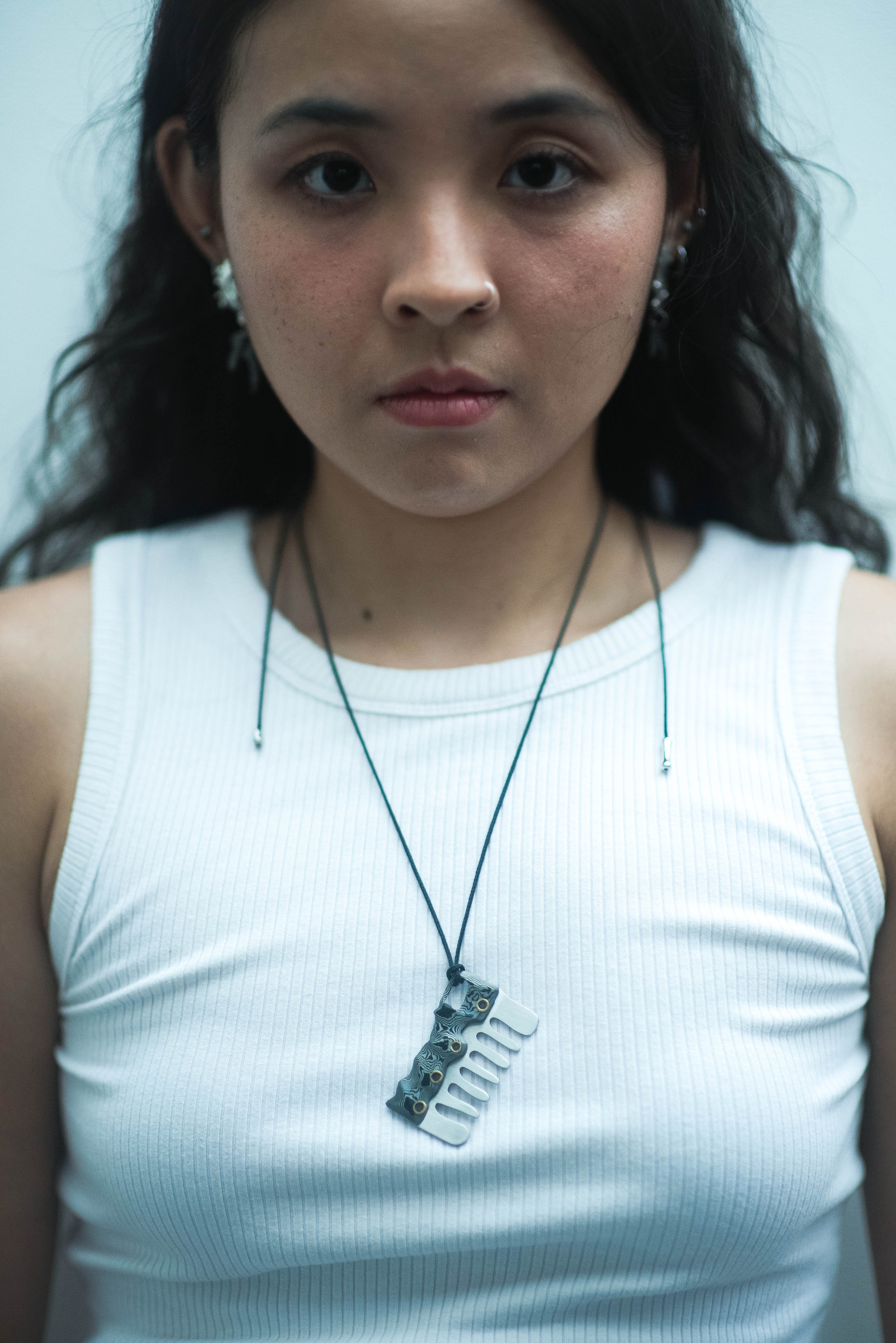 My Black Comb Pamor Necklace