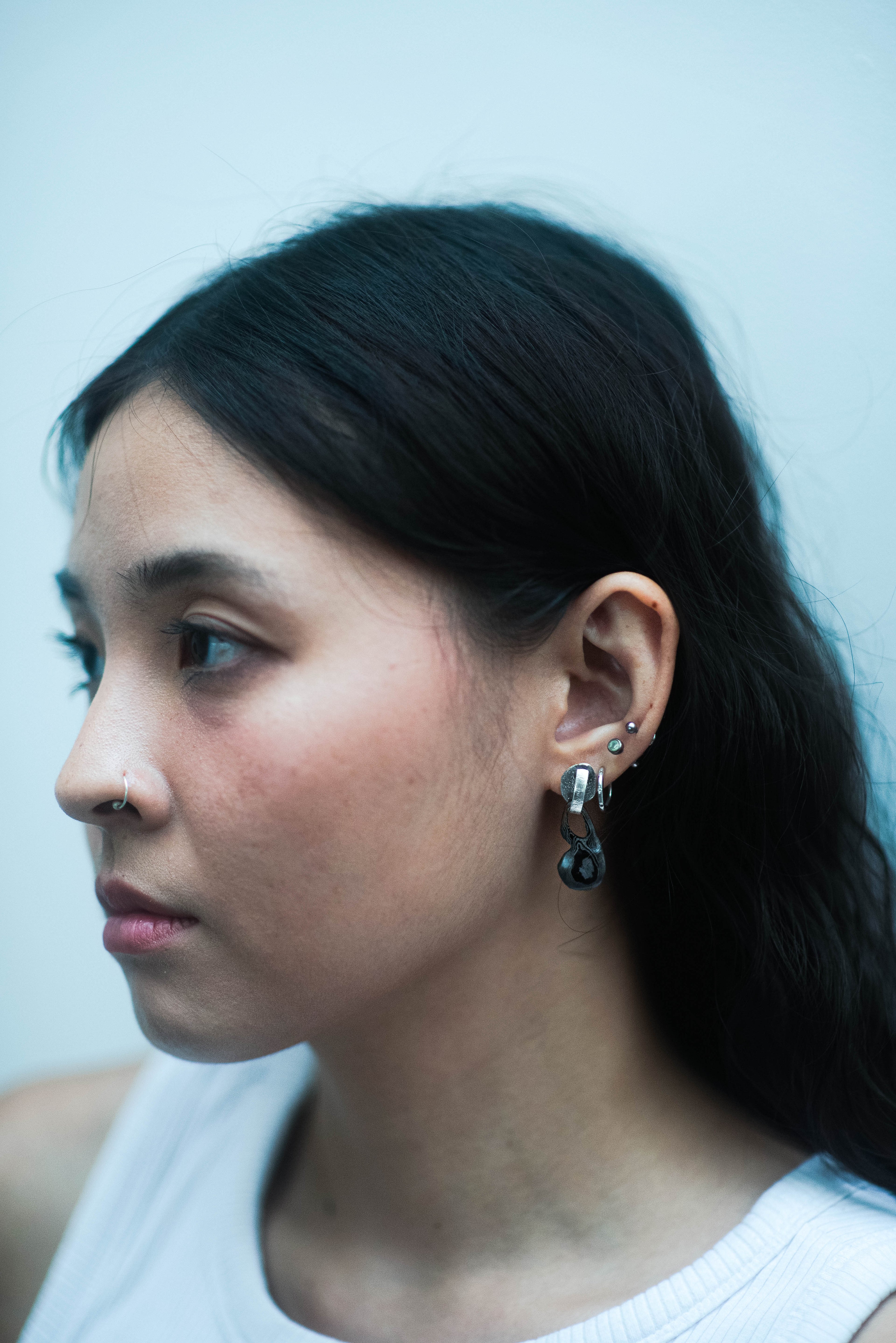 Zip Code Stud Earrings (a pair)