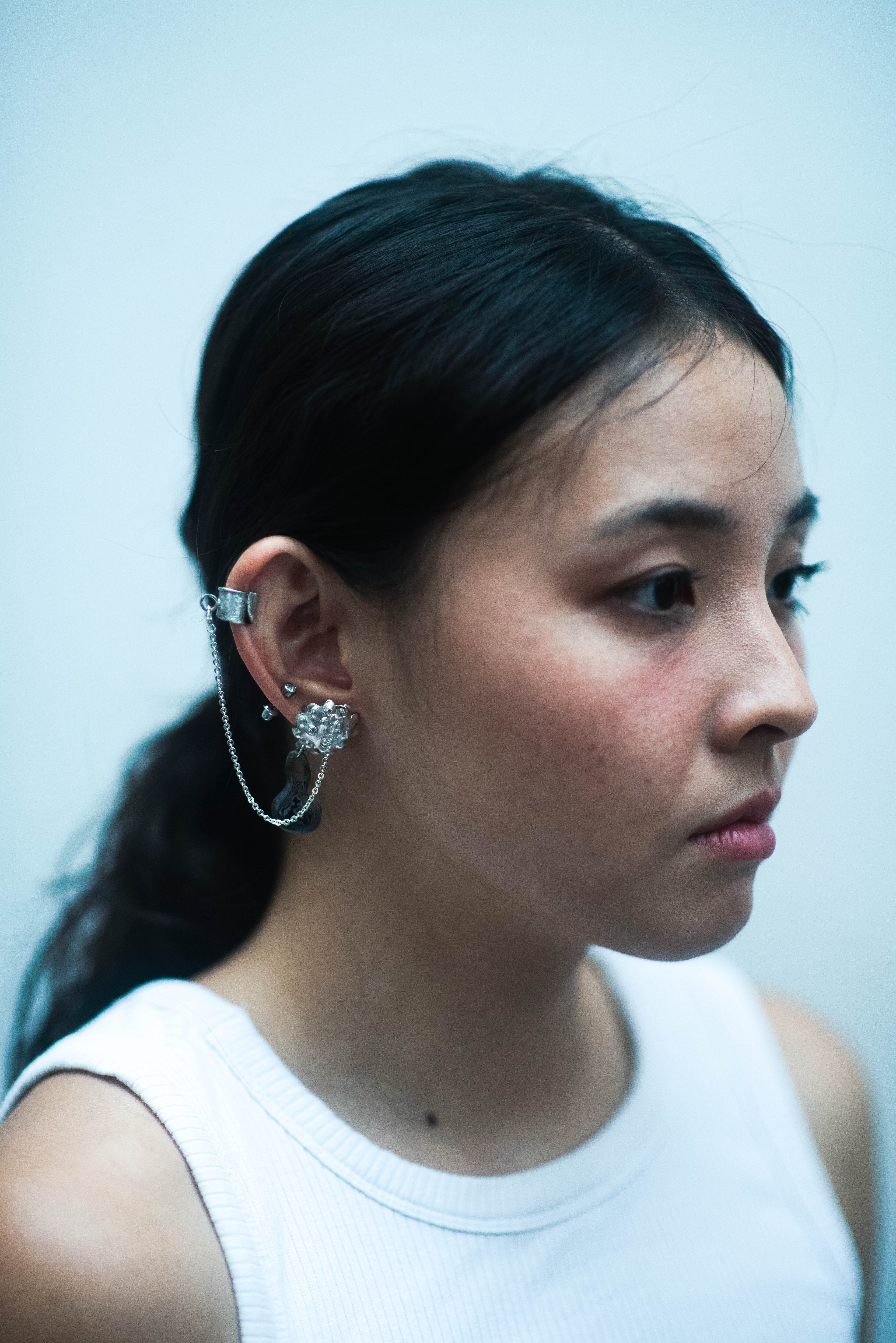 Duri-Duri Single Stud Earring (not for a pair)