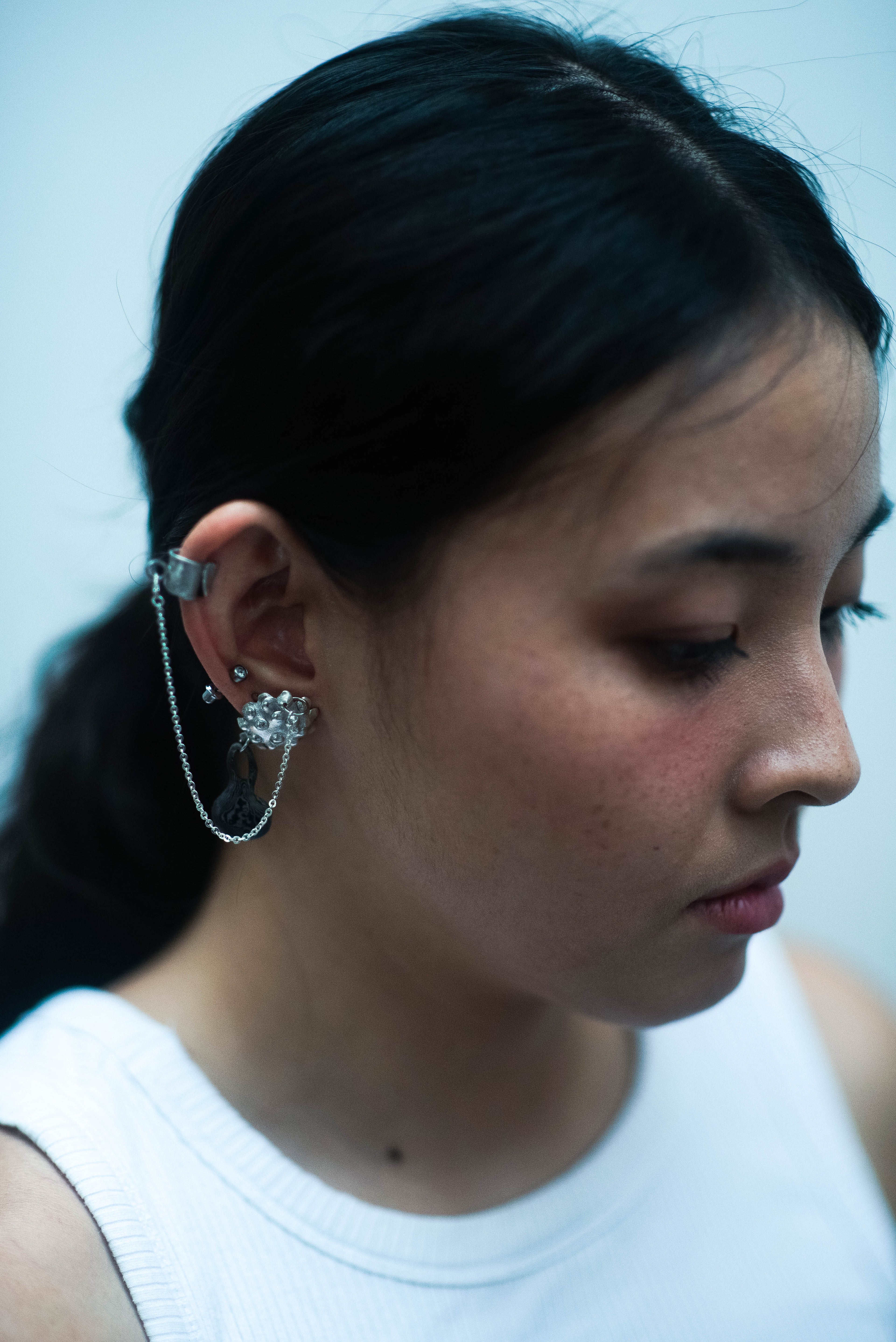 Duri-Duri Single Stud Earring (not for a pair)