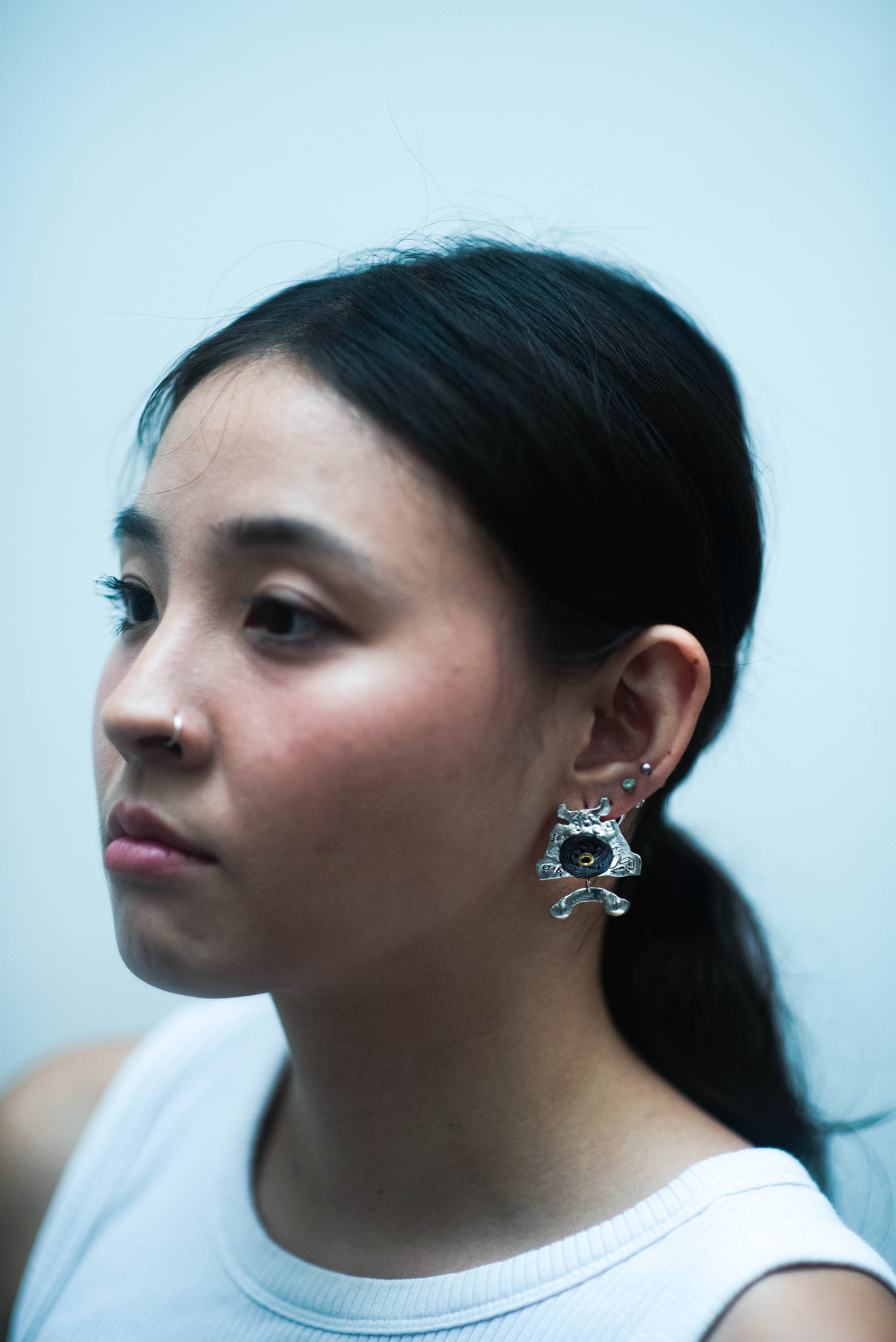 Halo? Single Stud Earring (not for a pair)