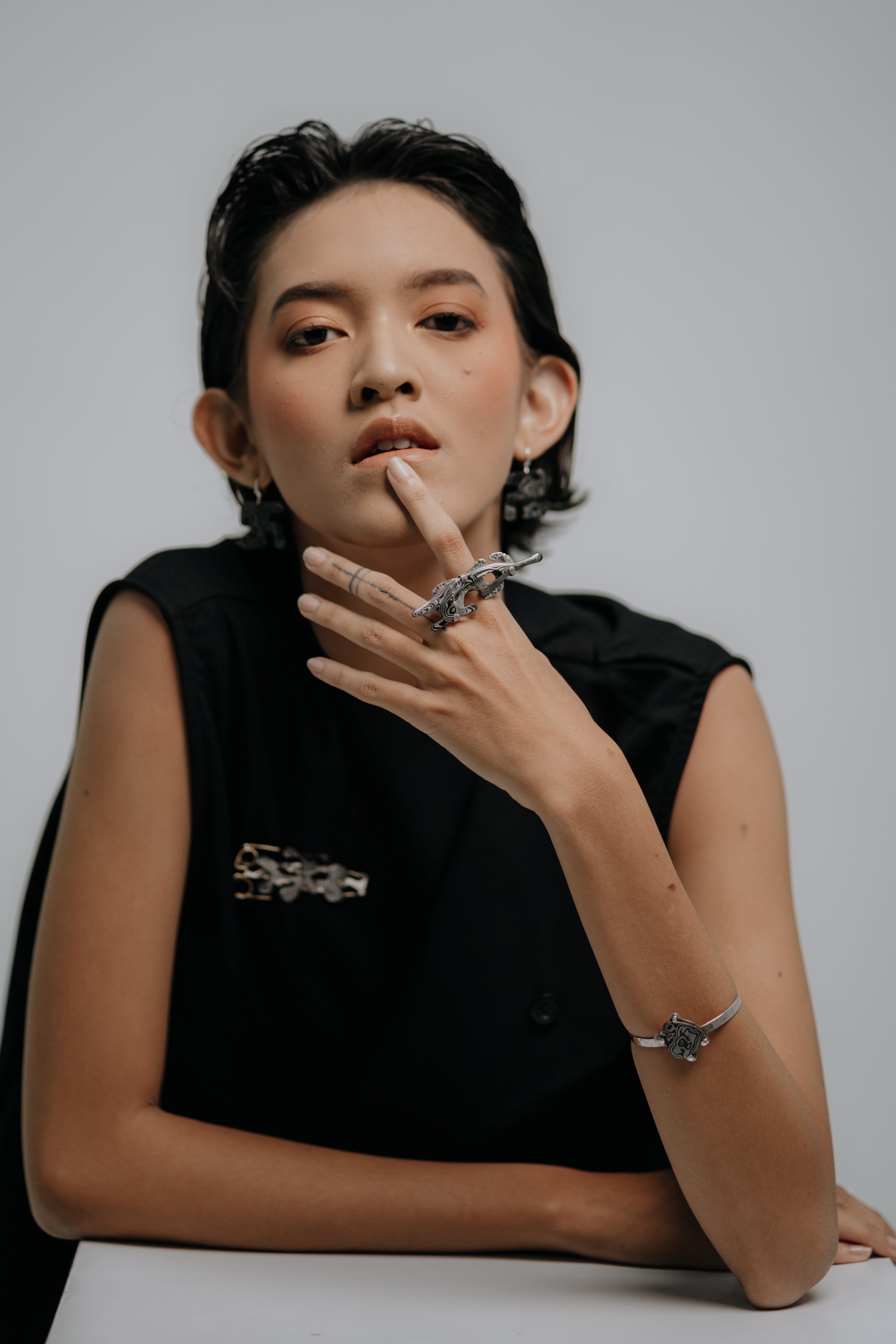 BANYU | Banyu Jalasya Statement Ring (adjustable ring)