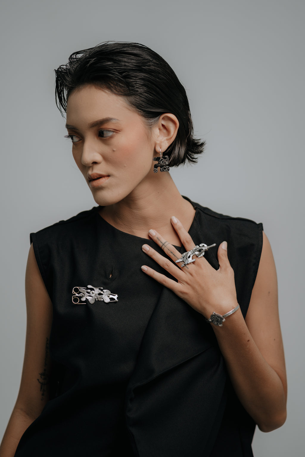 BANYU | Banyu Jalasya Statement Ring (adjustable ring)