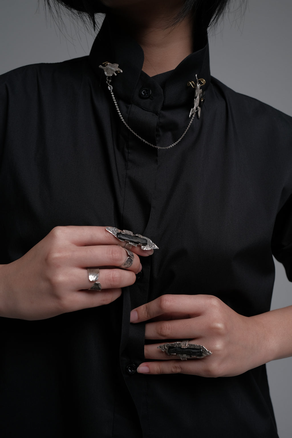 ARCHEOLOGIST |  Relic Shield Statement Ring (adjustable)